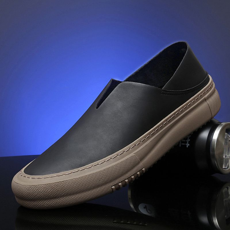 Men'S Shoes For Suits - Mocassins de couro genuíno sapatos para