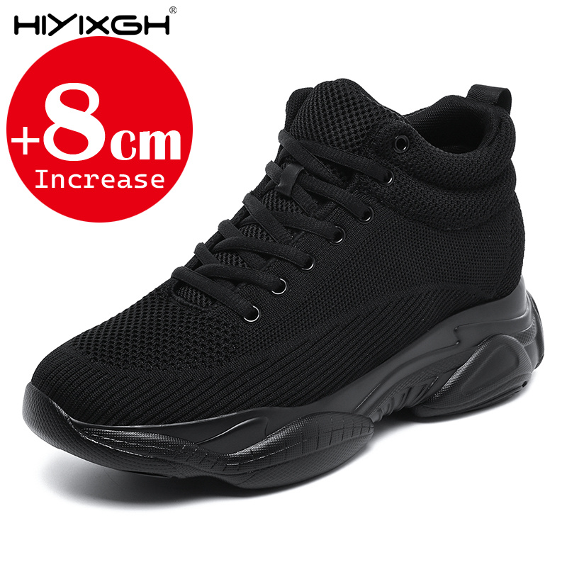 Men'S Shoes With Height Increase - Tênis Casuais Unissex com Aumento de