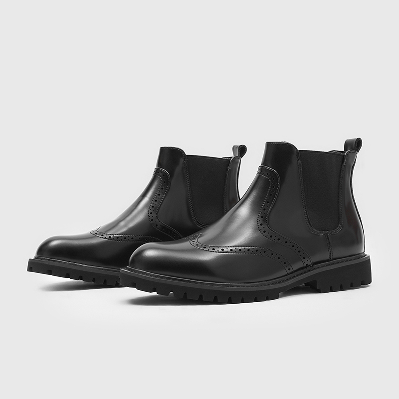 Men'S Shoes Brogues - Botas Chelsea masculinas para casamento e