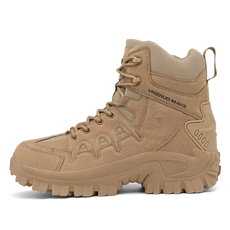 Men'S Shoes Hiking - Novos homens botas táticas confortáveis botas