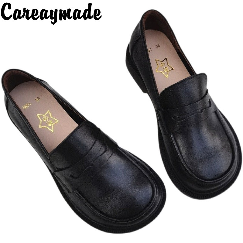 Men Shoes Oxford - Careaymade-sapatos Oxford casual masculino e feminino,