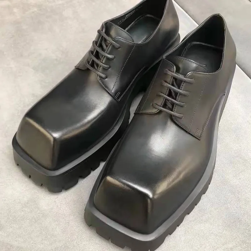 Men Shoes Oxford - Mocassins masculinos de couro botas de