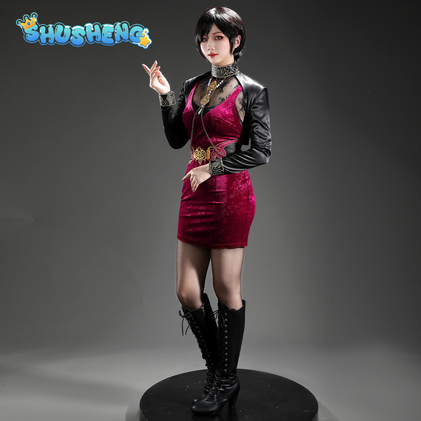 Men'S Shoes For Suits - Fantasia de Cosplay Ada Wong 30º