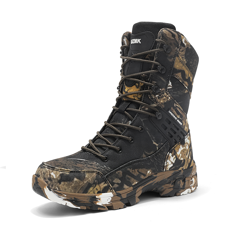 Men'S Shoes Hiking - Homens sapatos do exército respirável segurança