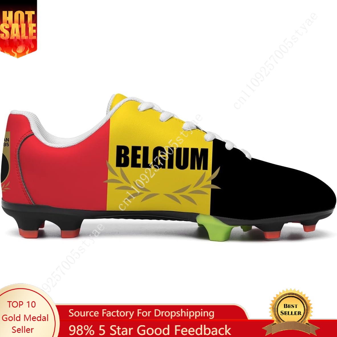 Men Shoes Oxford - Chuteiras de Futebol com a Bandeira