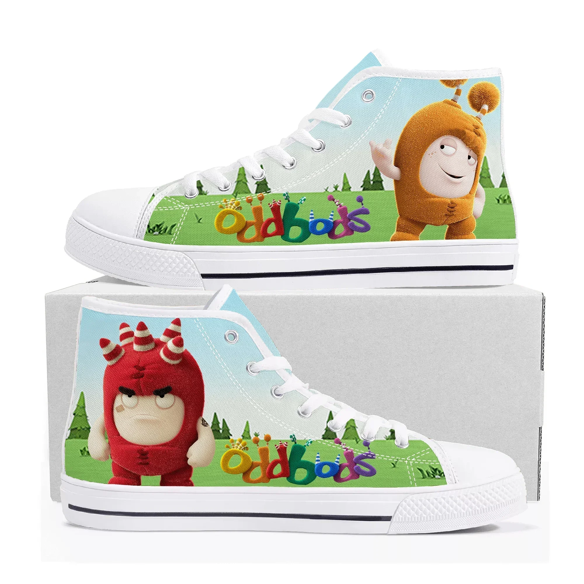 Men Shoes Singapore - Tênis Cano Alto Oddbods Masculino e