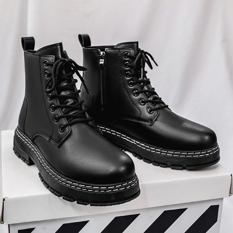 Botas masculinas de couro enve - Men'S Shoes Hiking avaliação e preço