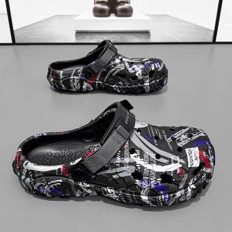 1 Par de Sandálias Clogs Mascu - Men'S Shoes Crocs avaliação e preço