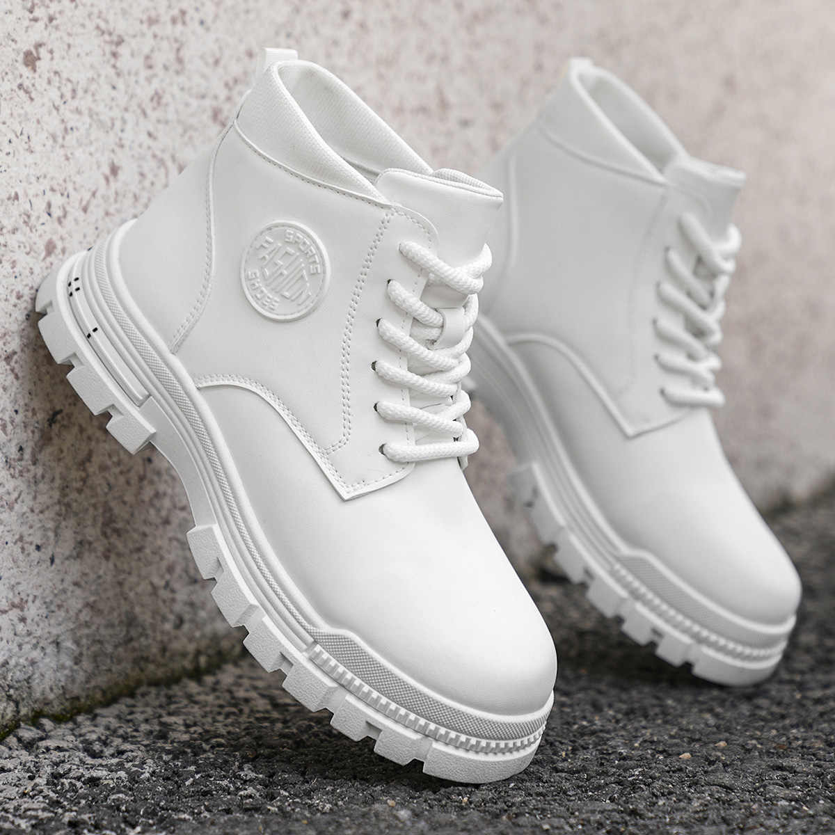 Botas de motocicleta brancas e - Men'S Shoes Hiking avaliação e preço