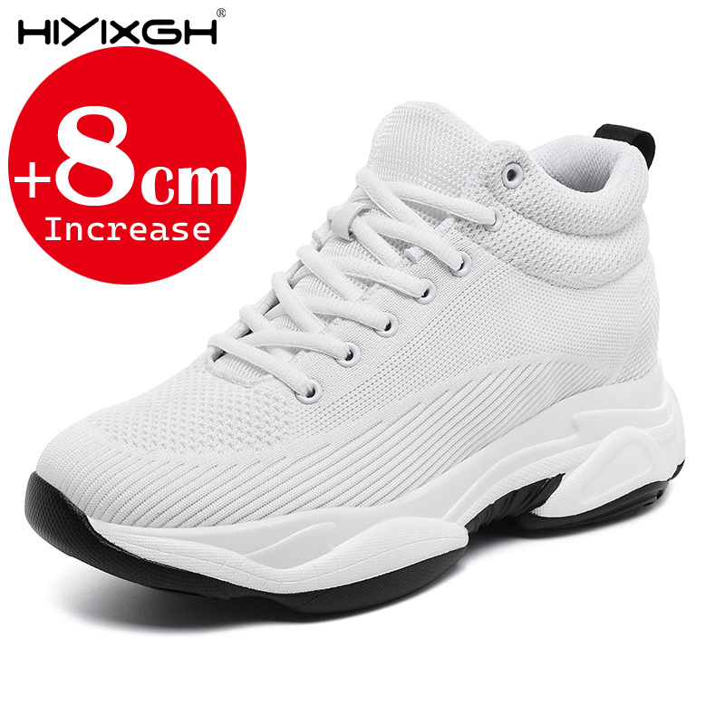 Tênis Casuais Unissex com Aume - Men'S Shoes With Height Increase avaliação e preço