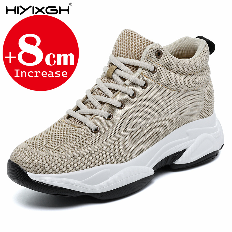 Tênis Casuais Unissex com Aume - Men'S Shoes With Height Increase avaliação e preço