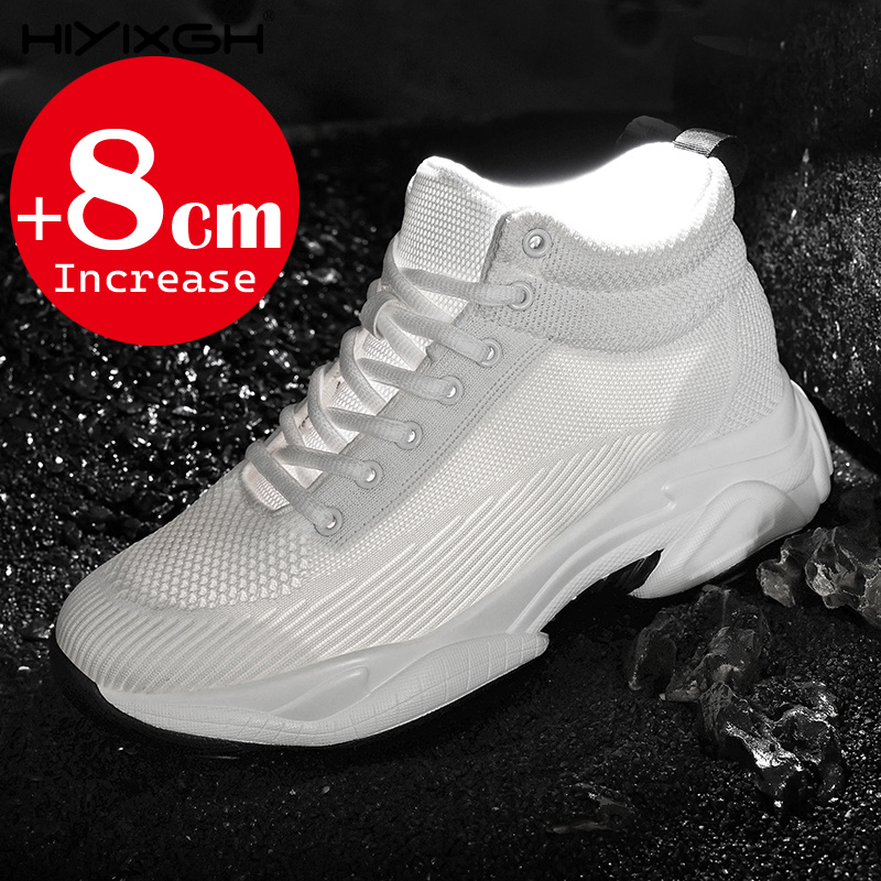 Tênis Casuais Unissex com Aume - Men'S Shoes With Height Increase avaliação e preço