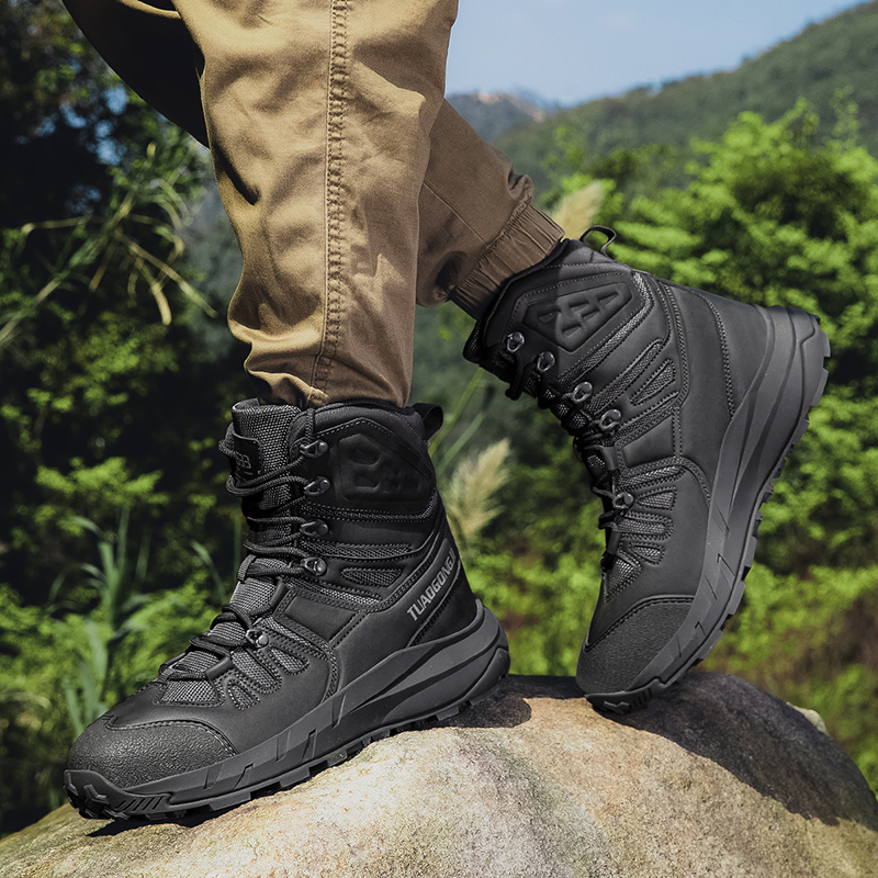 Botas táticas militares mascul - Men'S Shoes Hiking avaliação e preço