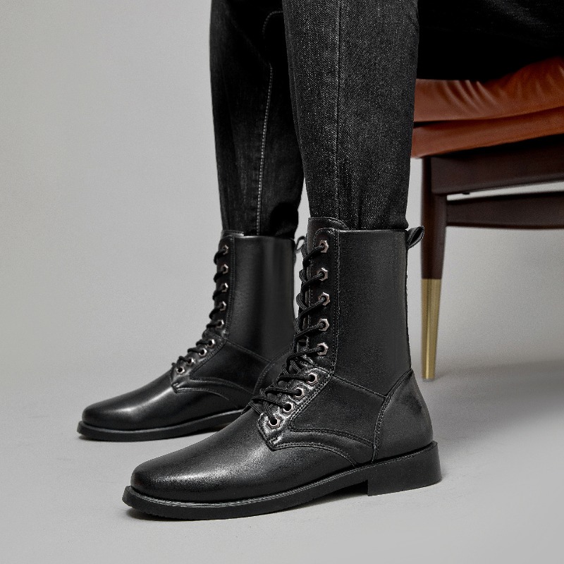 Botas de Couro de Cano Alto pa - Men'S Shoes Hiking avaliação e preço