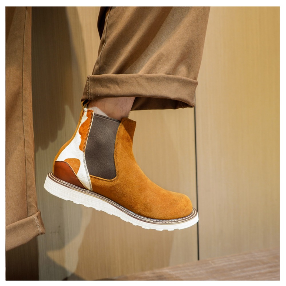 Botas de motocicleta de couro  - Men'S Shoes Brogues avaliação e preço