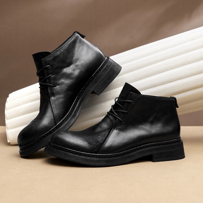 Botas Masculinas Vintage de Co - Men Shoes Oxford avaliação e preço