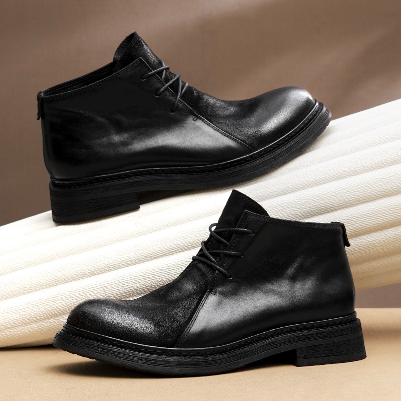 Botas Masculinas Vintage de Co - Men Shoes Oxford avaliação e preço