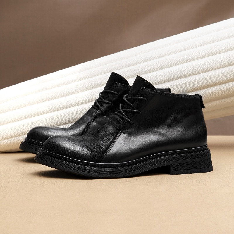 Botas Masculinas Vintage de Co - Men Shoes Oxford avaliação e preço