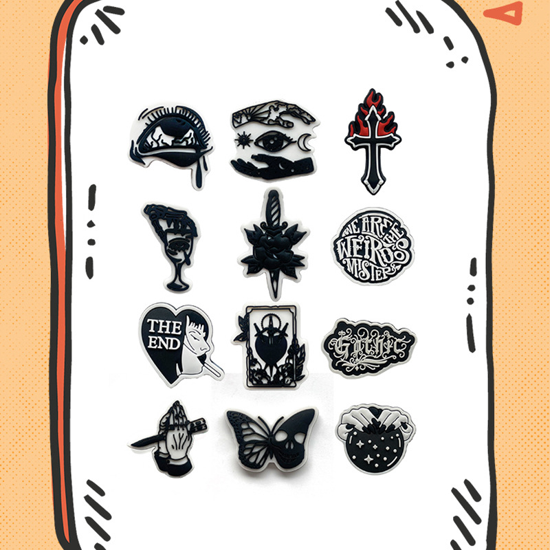 23 Peças de Charms de Hallowee - Men'S Shoes Crocs avaliação e preço