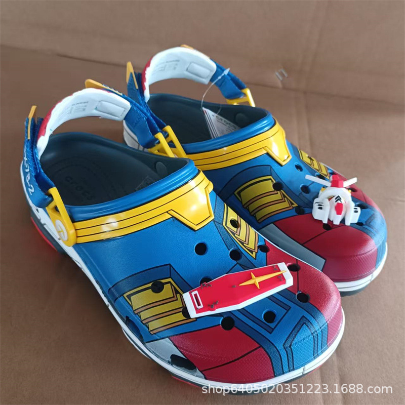Chinelo Clogs Estampado Gundam - Men'S Shoes For Suits avaliação e preço