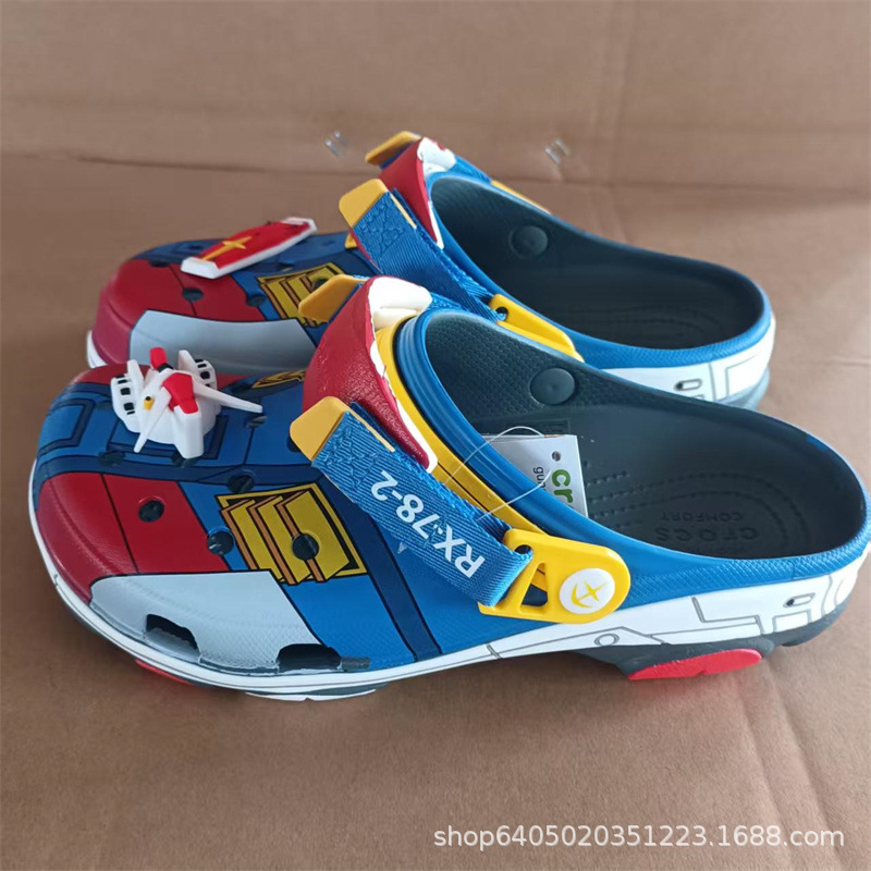 Chinelo Clogs Estampado Gundam - Men'S Shoes For Suits avaliação e preço