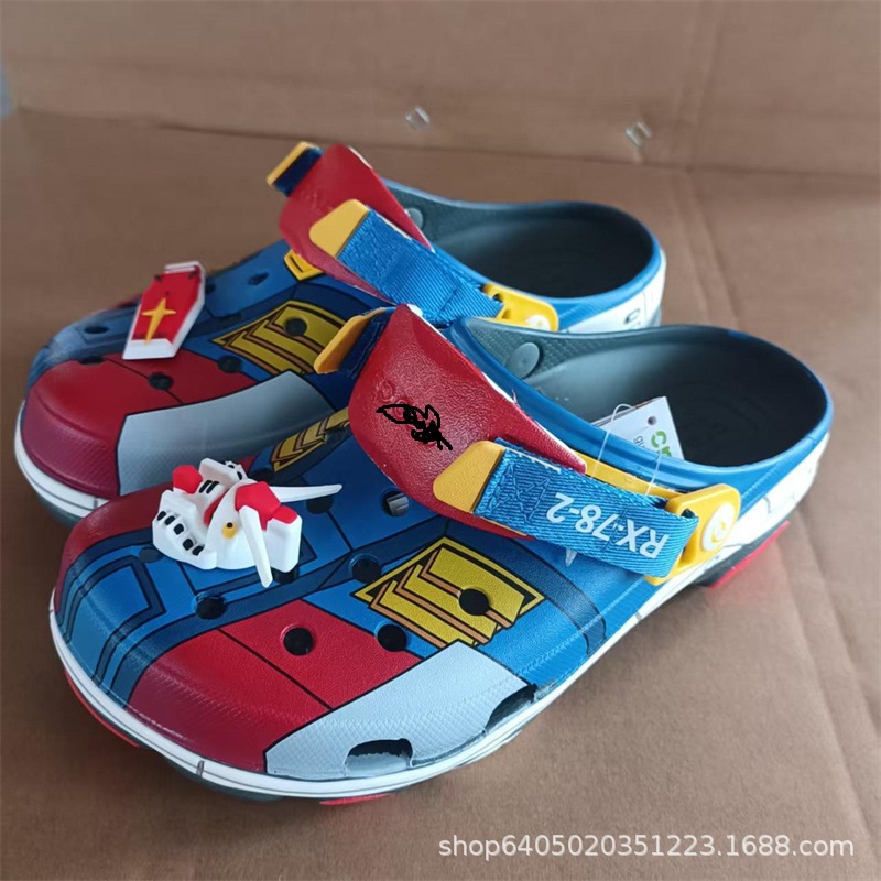 Chinelo Clogs Estampado Gundam - Men'S Shoes For Suits avaliação e preço