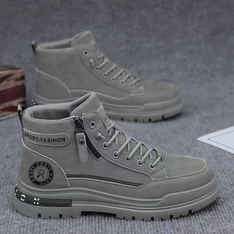 Homens retro botas de trabalho - Men'S Shoes Hiking avaliação e preço