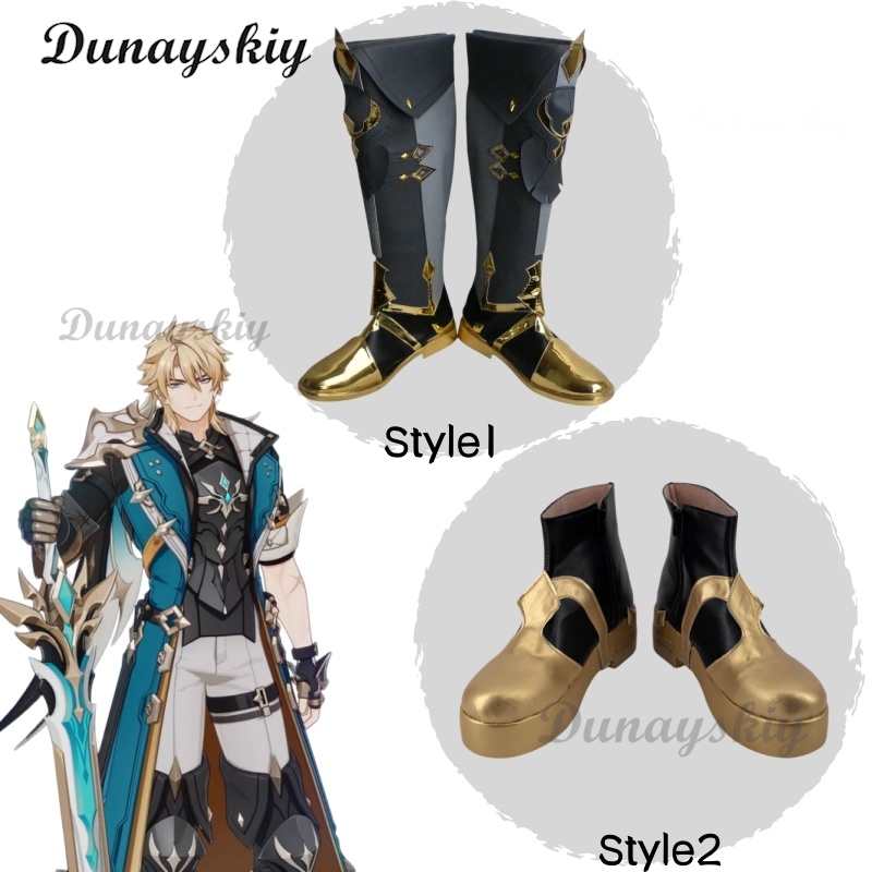 Botas de Cosplay Varka Bareuka - Men'S Shoes For Suits avaliação e preço