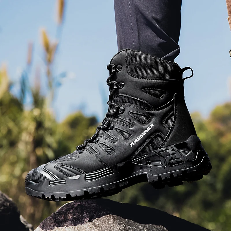 Botas táticas de caminhada ao  - Men'S Shoes Hiking avaliação e preço