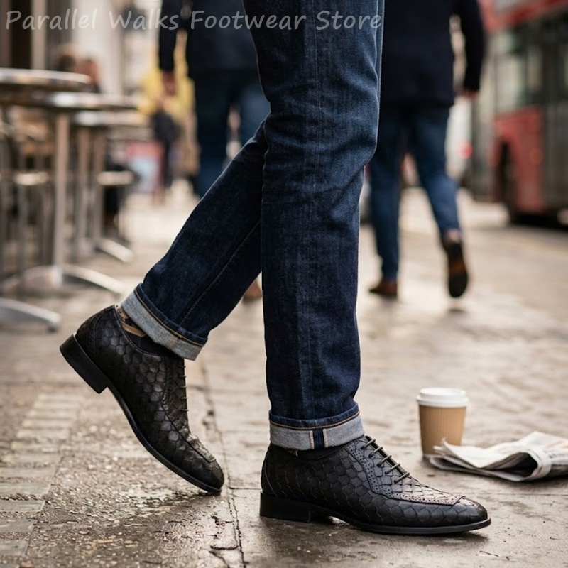 Sapatos Oxford Masculinos de C - Men'S Shoes Brogues avaliação e preço