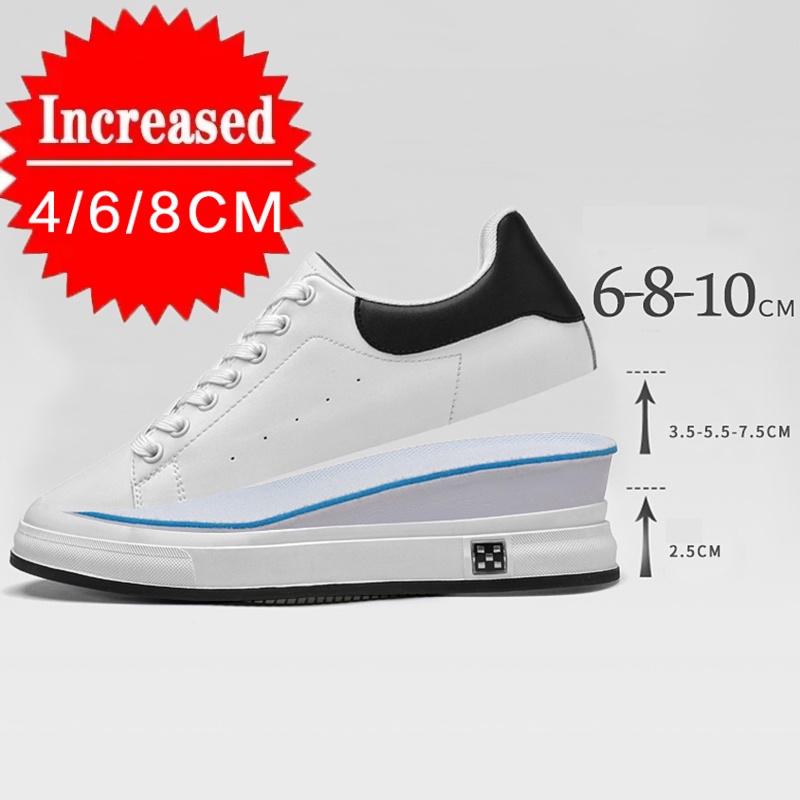 Novos sapatos de elevador masc - Men'S Shoes With Height Increase avaliação e preço
