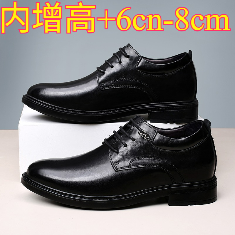 Sapatos Casuais de Couro para  - Men'S Shoes With Height Increase avaliação e preço