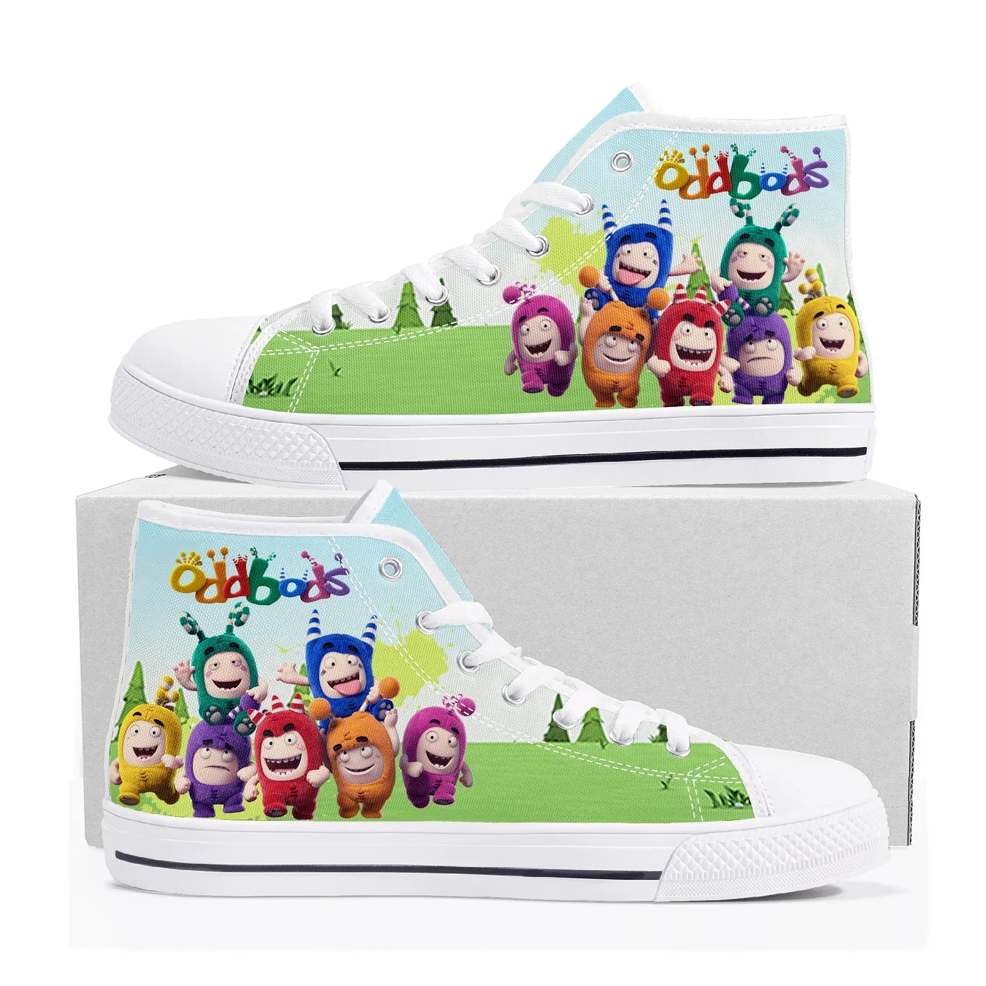 Tênis Cano Alto Oddbods Mascul - Men Shoes Singapore avaliação e preço